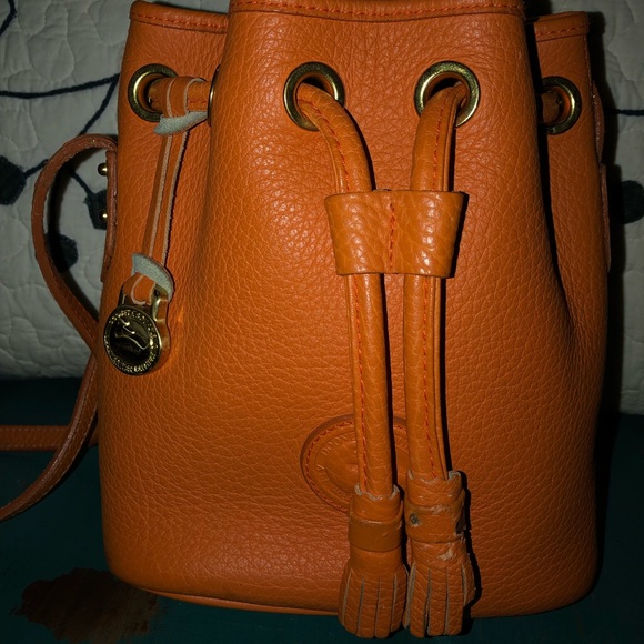 Dooney & Bourke Handbags - Dooney & Bourke Orange Crossbody